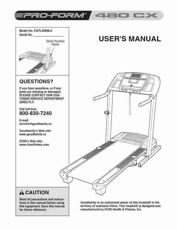 ProForm Treadmill 480 CX-page_pdf